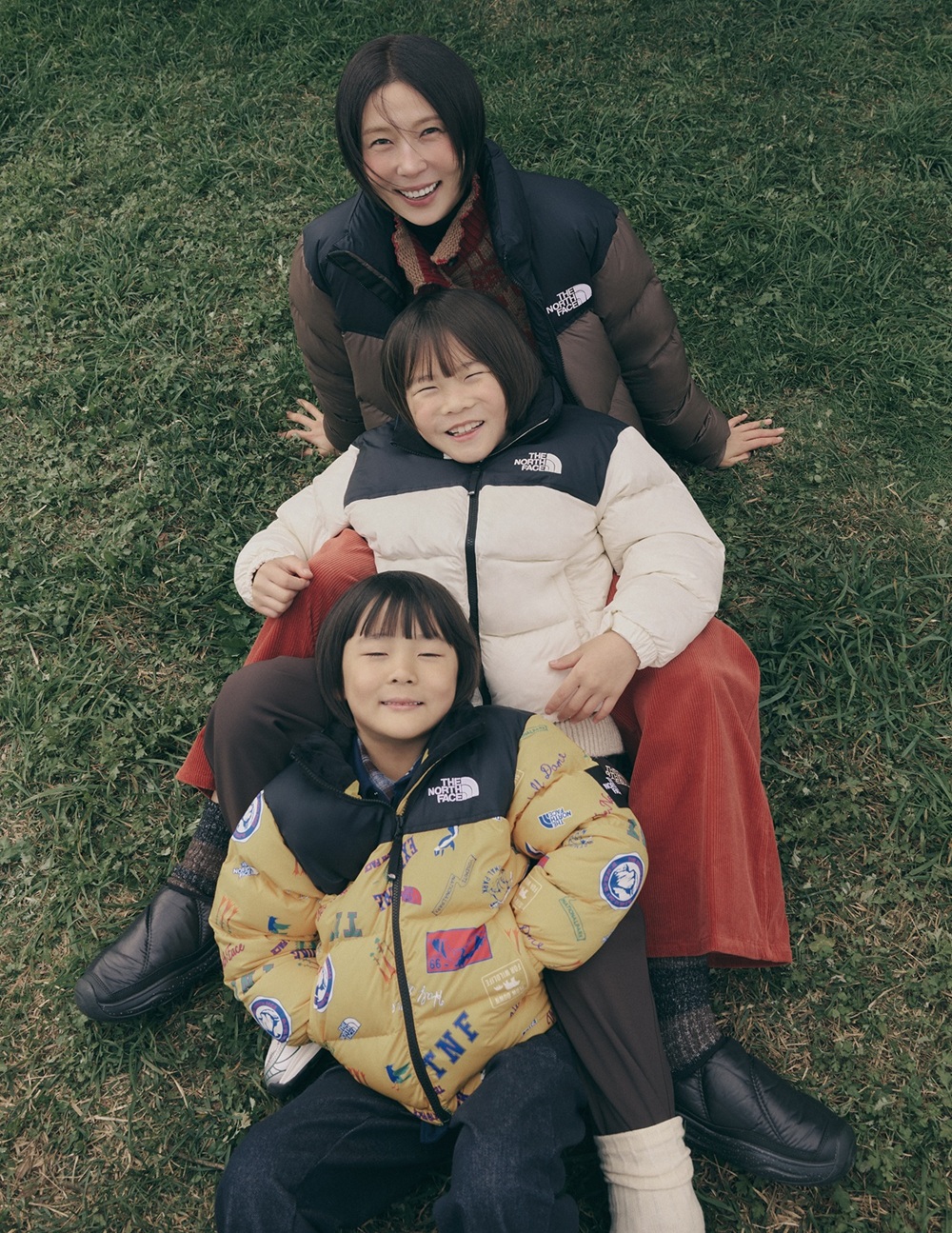 노스페이스, ‘키즈 윈터 컬렉션’ 출시… 김나영 패밀리 화보 공개 983-Image